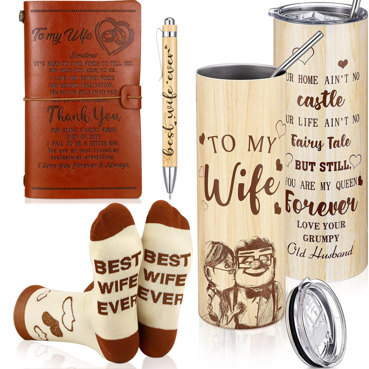 Chic Charm 4-Piece Wife Gift Set for Women