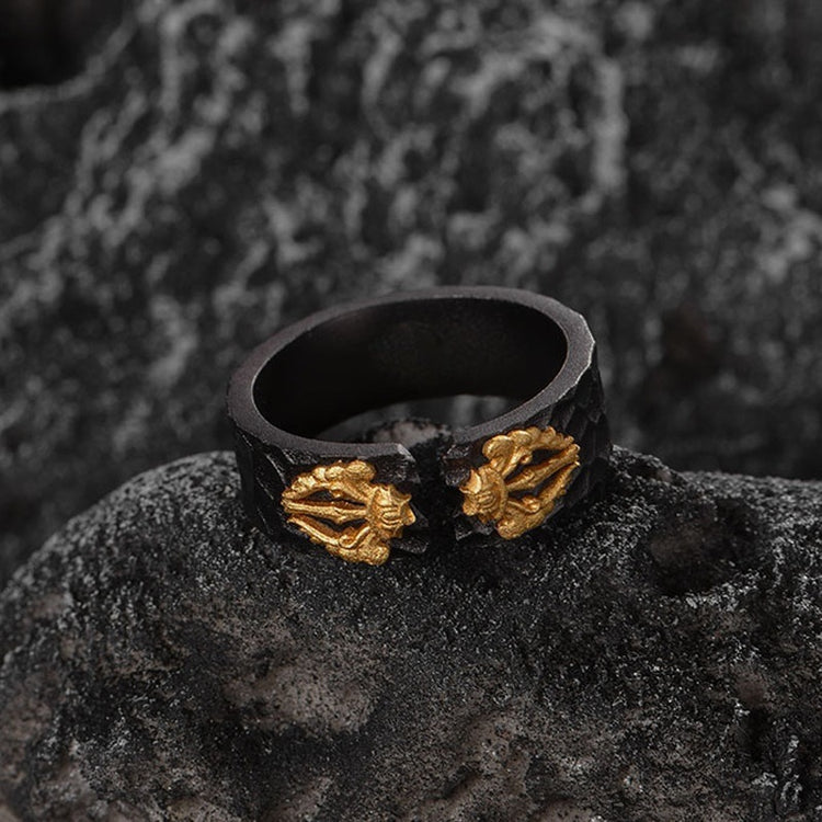 Chic Charm Retro Adjustable Ring Women&