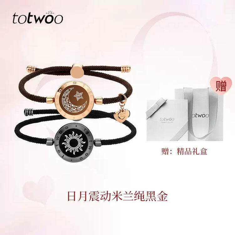 Chic Charm Totwoo Smart Bracelet Couples Connection Gift