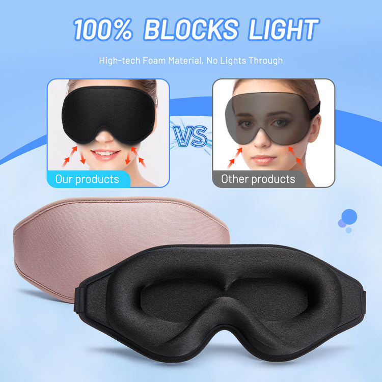 Chic Charm 3D Memory Foam Sleep Mask Comfort