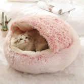 Chic Charm 2-in-1 Pet Bed Comfort Cushion
