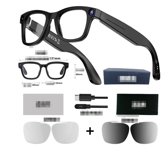 Chic Charm AI Camera Smart Glasses with Smart Features