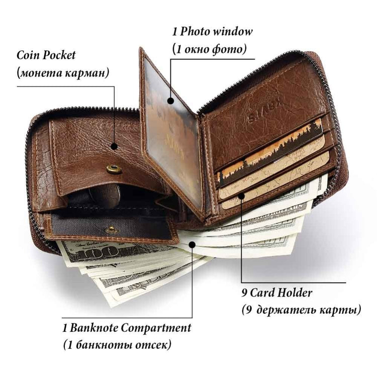 Chic Charm Multi-Functional Soft Wallet