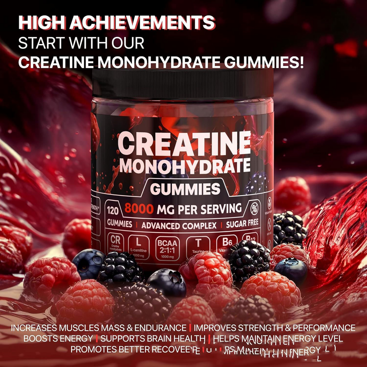  Chic Charm Muscle Boost Gummies