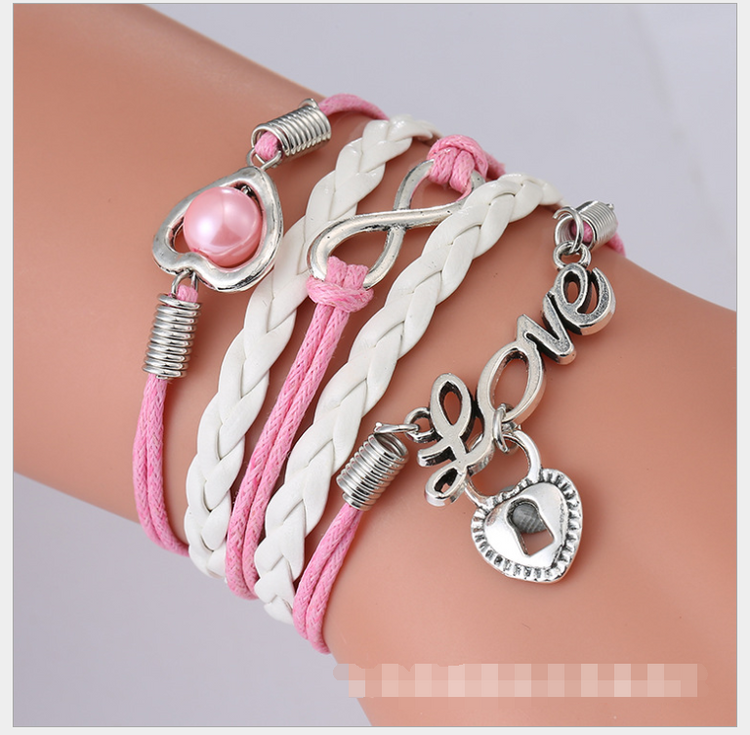 Chic Charm Multi-Layer Woven Bracelet Bangle Rope