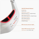 Chic Charm Red Light Eye Massager Beauty Device
