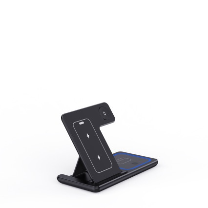 Chic Charm 3-in-1 LED Fast Wireless Charger Stand