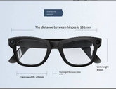 Chic Charm AI Camera Smart Glasses with Smart Features
