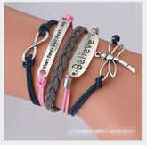 Chic Charm Multi-Layer Woven Bracelet Bangle Rope