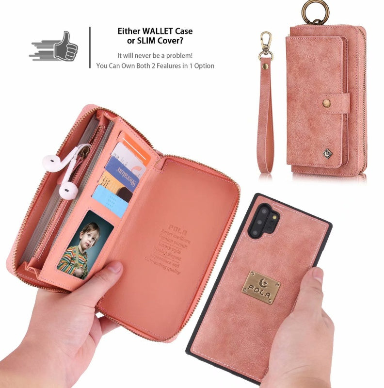 Chic Charm Mobile Phone Zipper Wallet