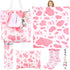 Chic Charm 6-Piece Cow Print Gift Set for Women