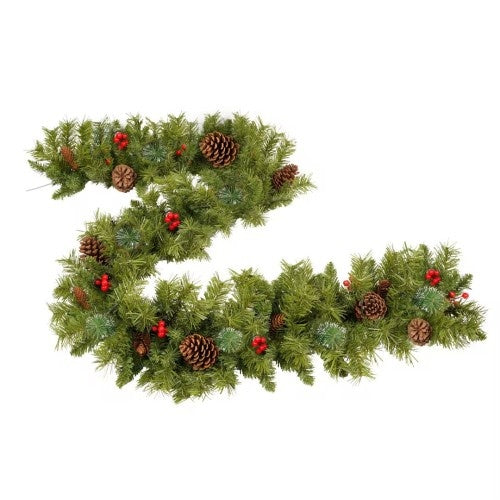 Chic Charm Pre-Lit Artificial Christmas Tree 4-Piece Set