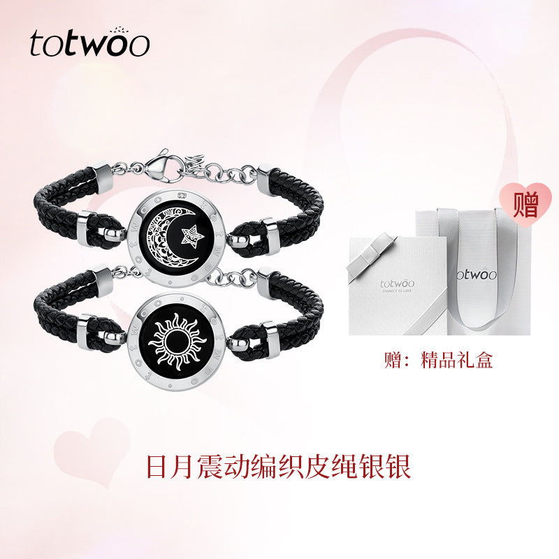 Chic Charm Totwoo Smart Bracelet Couples Connection Gift