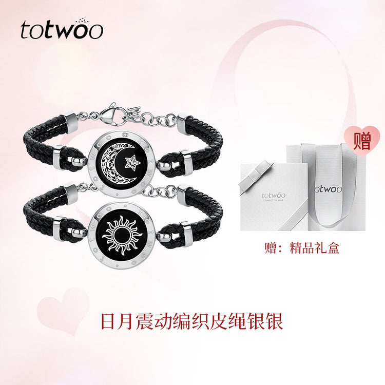 Chic Charm Totwoo Smart Bracelet Couples Connection Gift
