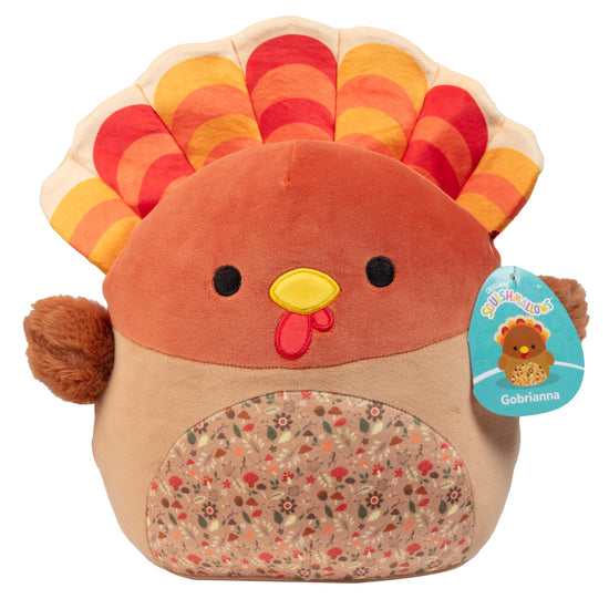 Chic Charm Gobrianna Turkey 10-Inch Squishy Plush Toy