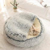 Chic Charm 2-in-1 Pet Bed Comfort Cushion