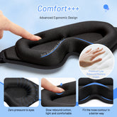 Chic Charm 3D Memory Foam Sleep Mask Comfort