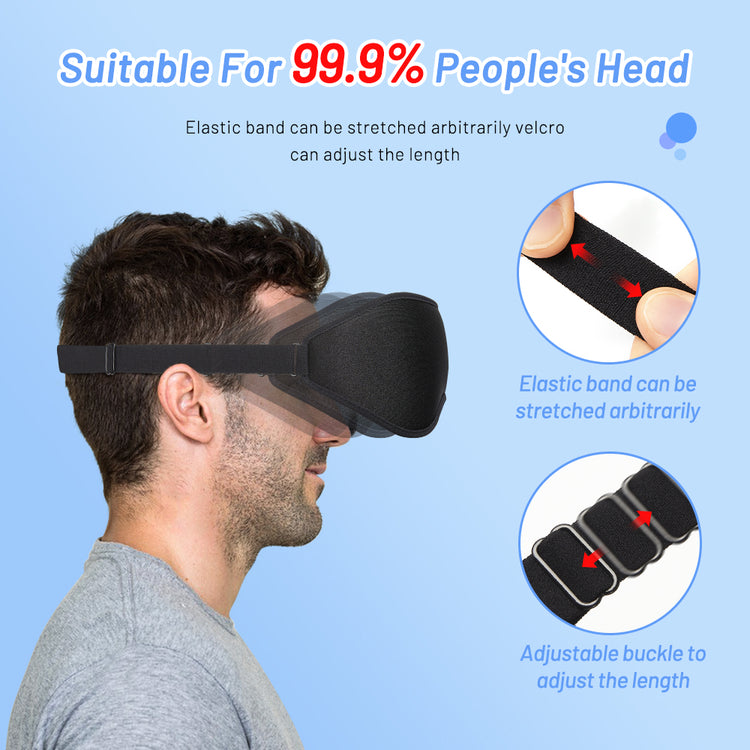 Chic Charm 3D Memory Foam Sleep Mask Comfort