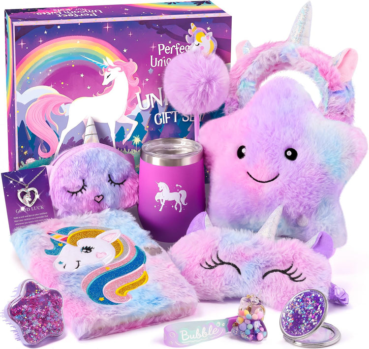 Chic Charm 11-Piece Unicorn Gift Set for Girls