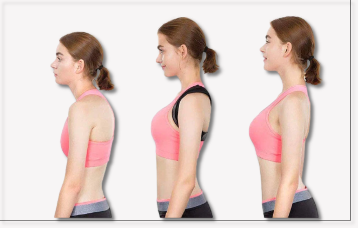 Chic Charm Posture Corrector Adjustable Back Support