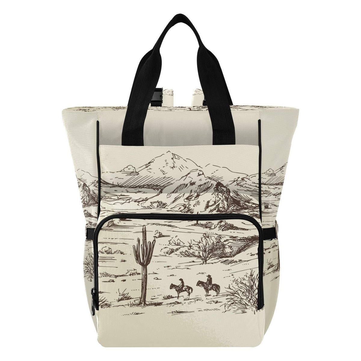 Chic Charm Western Cowboy Diaper Bag Backpack 10L
