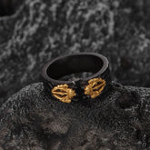 Chic Charm Retro Adjustable Ring Women&