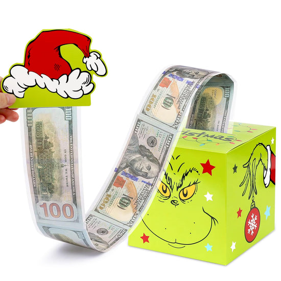 Chic Charm 100-Piece Christmas Money Pull Pouches for Kids