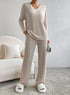 Chic Charm Casual 2-Piece Loungewear Set