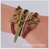 Chic Charm Multi-Layer Woven Bracelet Bangle Rope