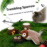 Chic Charm Flapping Bird Interactive Cat Toy