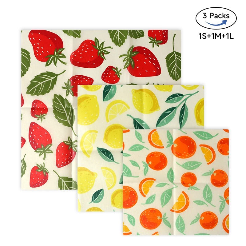 Chic Charm Cotton Beeswax Fresh-Keeping Cloth
