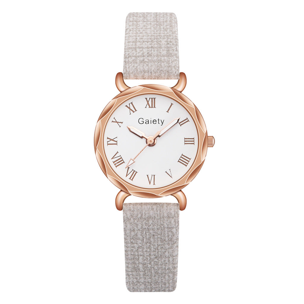 Chic Charm Ladies Roman Numeral Quartz Watch