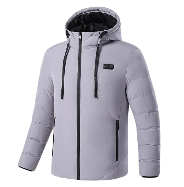 Chic Charm USB Heated Winter Jacket for Outdoor Comfort
