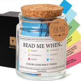 Chic Charm Bible Verses In A Jar Inspirational Gift