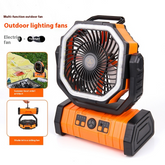 Chic Charm Outdoor Power Bank LED Camping Fan