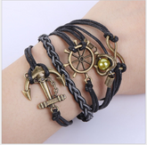 Chic Charm Multi-Layer Woven Bracelet Bangle Rope