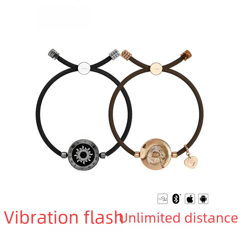 Chic Charm Totwoo Smart Bracelet Couples Connection Gift