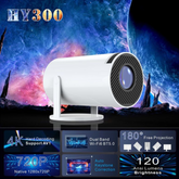 Chic Charm Portable Small Projector for Home Entertainment
