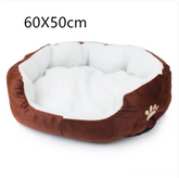 Chic Charm Lamb Cashmere Soft Pet Kennel