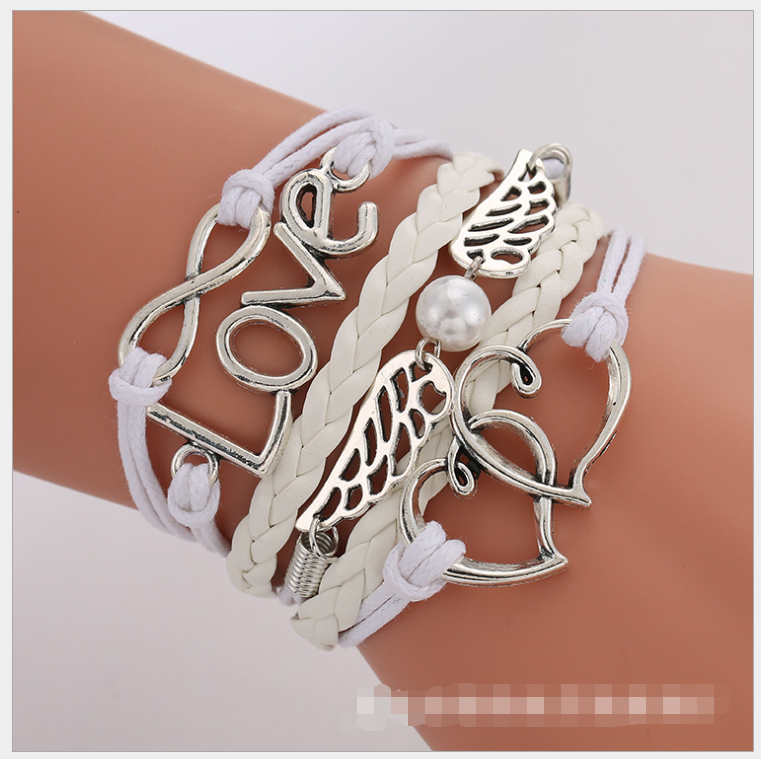Chic Charm Multi-Layer Woven Bracelet Bangle Rope