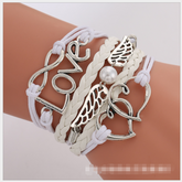 Chic Charm Multi-Layer Woven Bracelet Bangle Rope