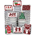 Chic Charm 48-Piece Christmas Aluminum Food Containers