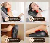 Chic Charm Neck & Shoulder Massage Pillow Relaxation
