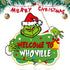 Chic Charm Merry Christmas Welcome Door Hanging Sign