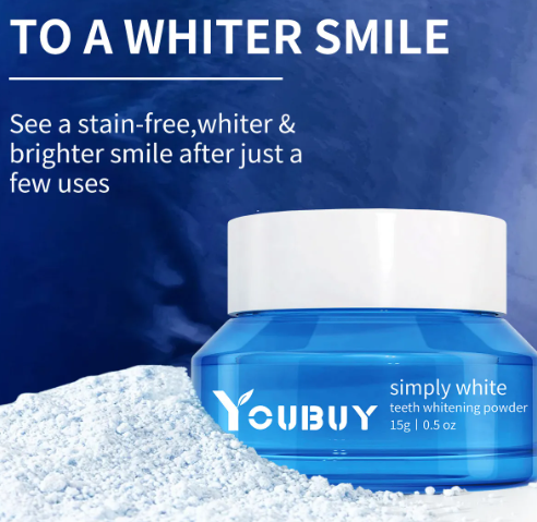 Chic Charm Teeth Whitening Brightening Powder