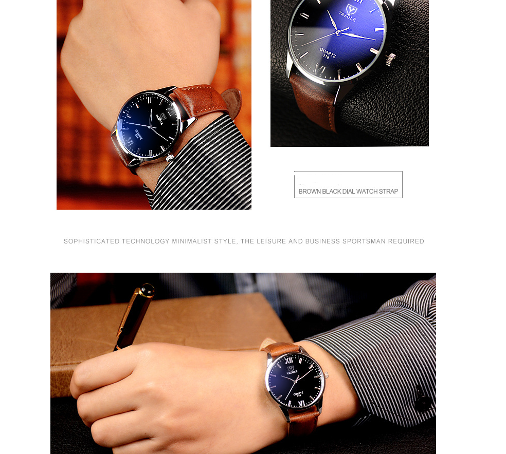 Chic Charm Korean Style Waterproof Couple Quartz Watch