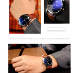 Chic Charm Korean Style Waterproof Couple Quartz Watch