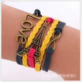 Chic Charm Multi-Layer Woven Bracelet Bangle Rope
