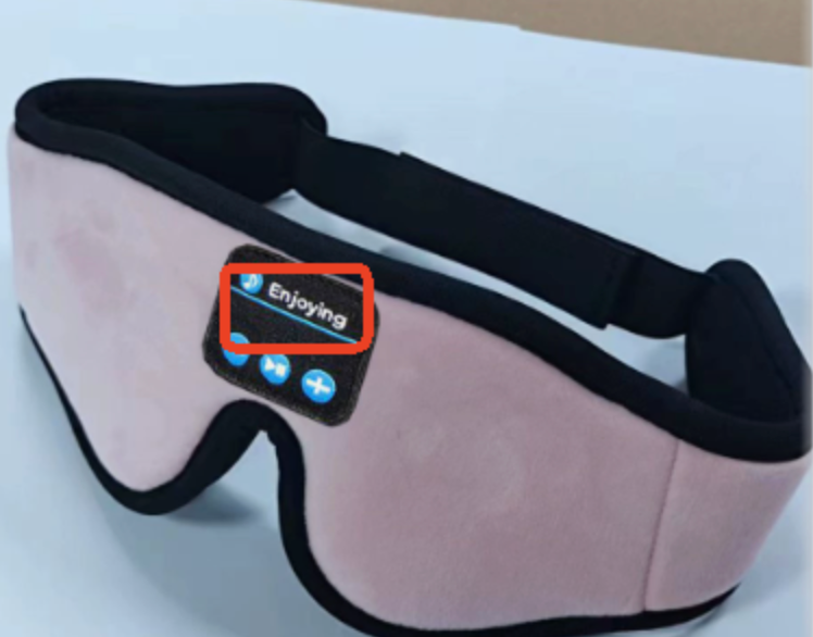 Chic Charm 3D Bluetooth Eye Mask Music Sleep Headphones