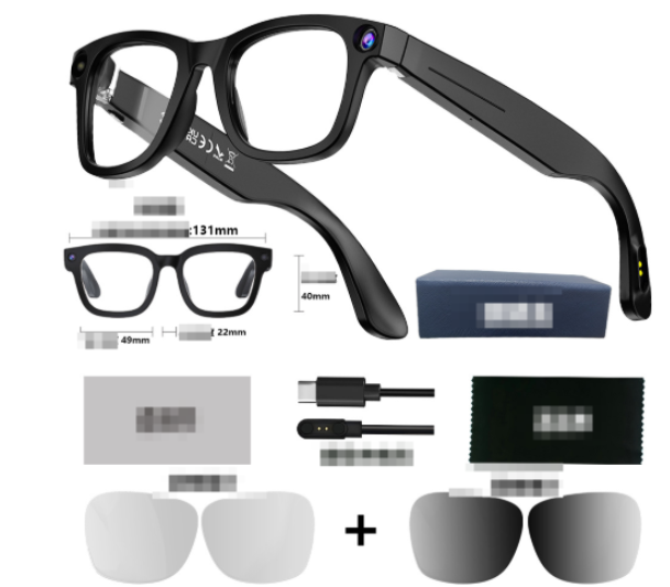 Chic Charm AI Camera Smart Glasses with Smart Features